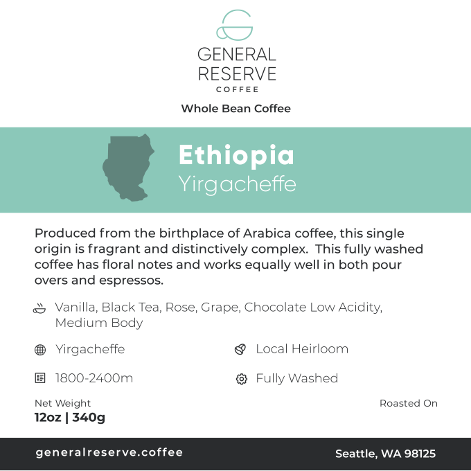 Ethiopia Yirgacheffe