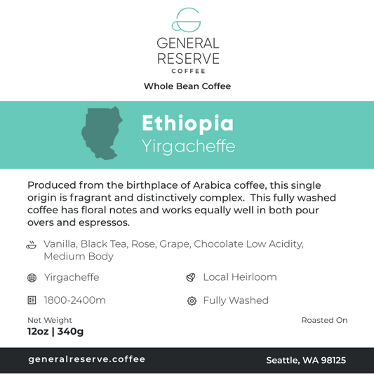 Ethiopia Yirgacheffe